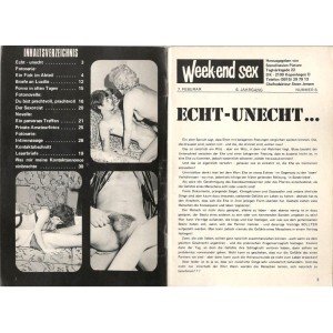 WEEK-END SEX Nr 6 ok 1970