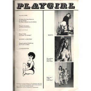 PLAYGIRL Nr 67 ok 1970