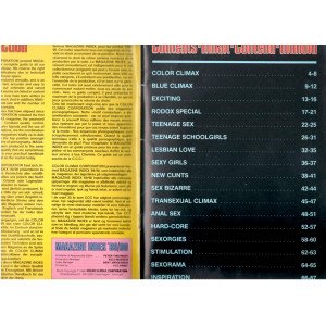 MAGAZINE INDEX - COLOR...